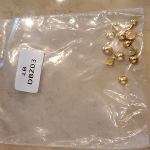 SALE! Gold faux jewels